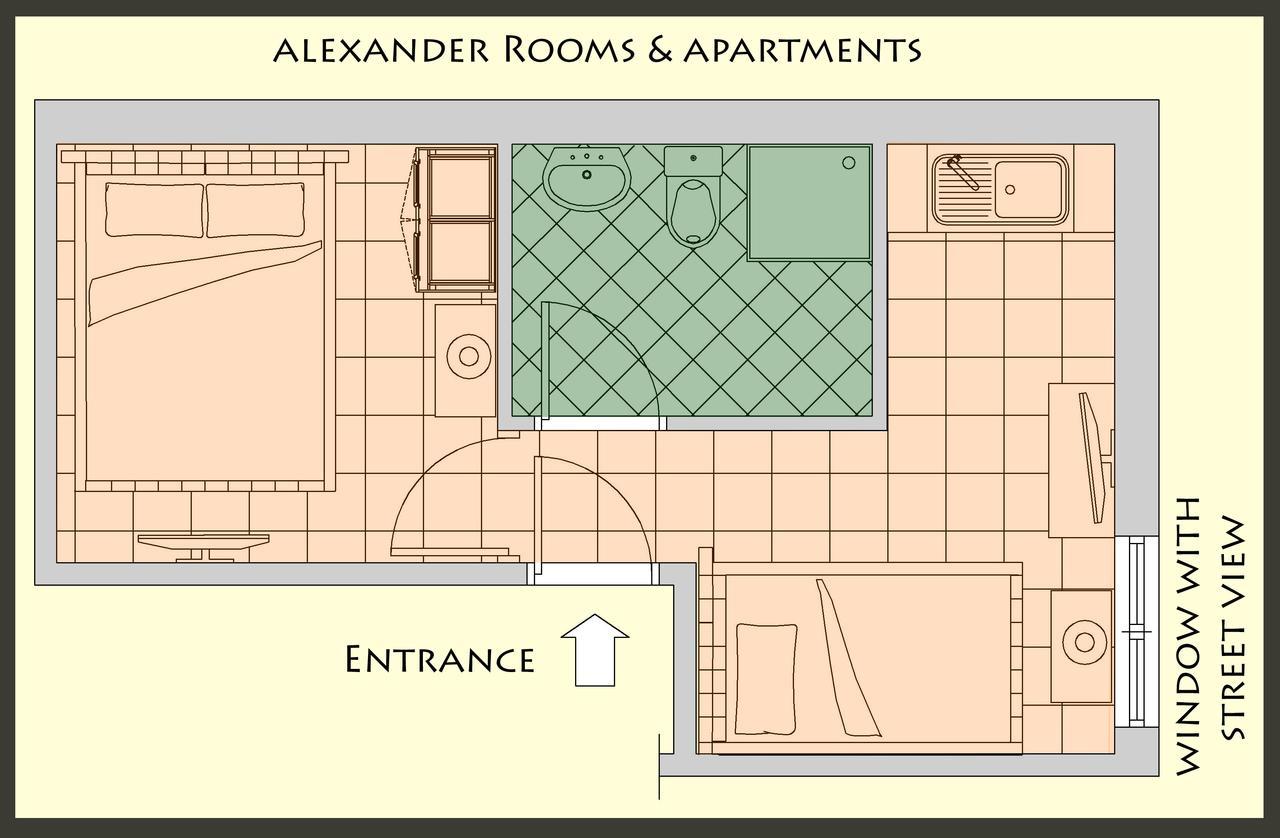 Alexander Rooms & Apartments Igoumenitsa Habitación foto