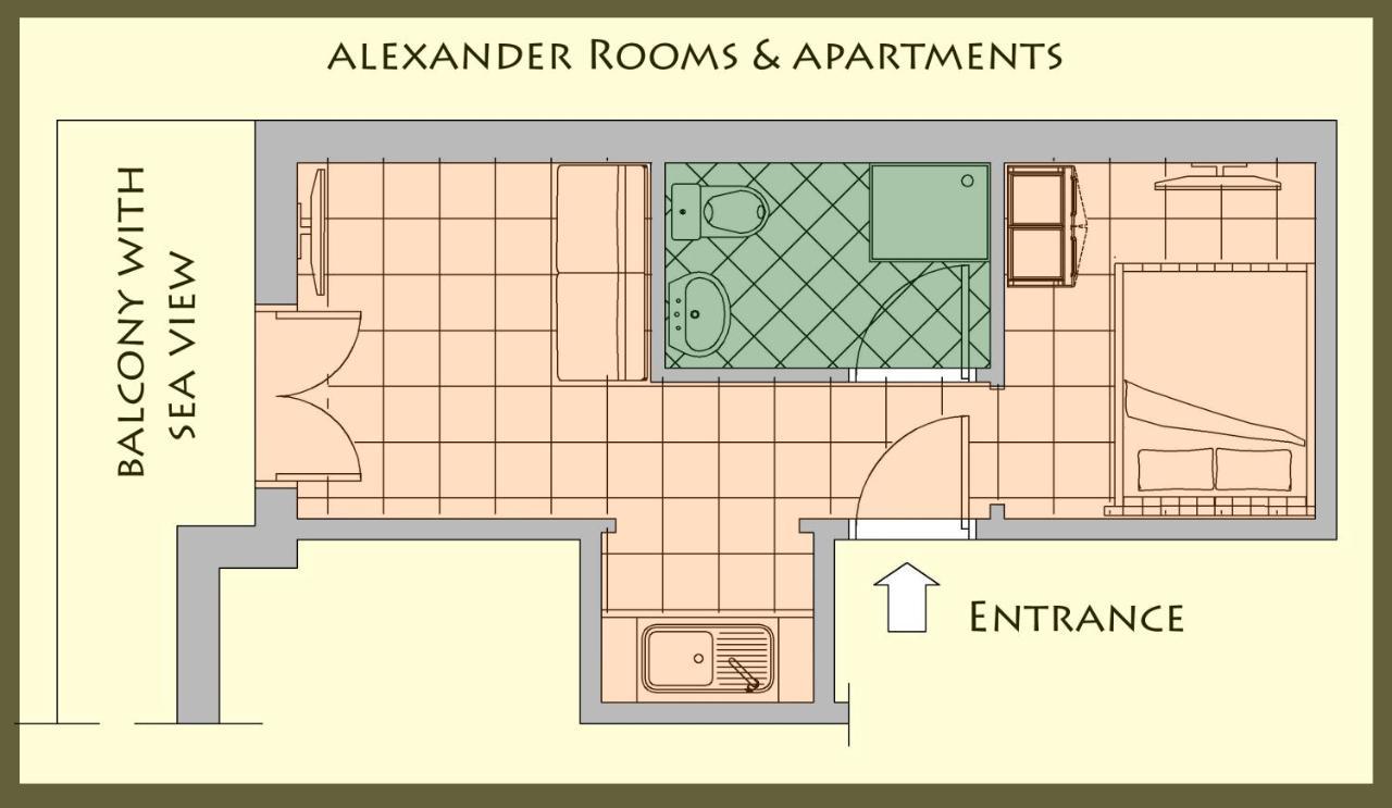 Alexander Rooms & Apartments Igoumenitsa Habitación foto